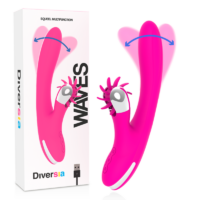 DIVERSIA - BUNNY WAVES 24 CM · DIVERSIA · Vibradores Rabbit