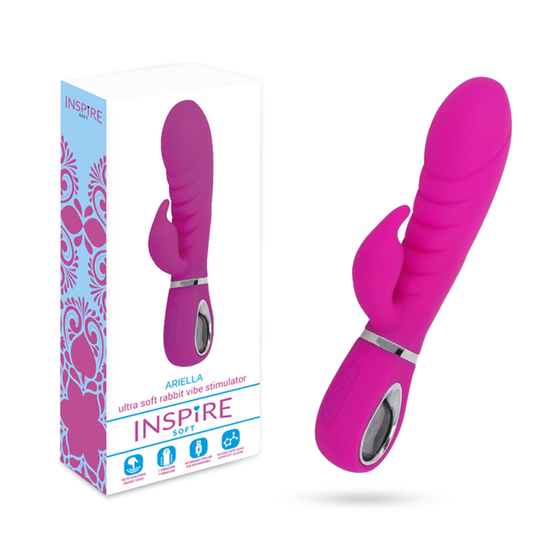 INSPIRE SOFT - ARIELLA VIBRADOR ROSA 2 INSPIRE SOFT - ARIELLA VIBRADOR ROSA - Imagen 2