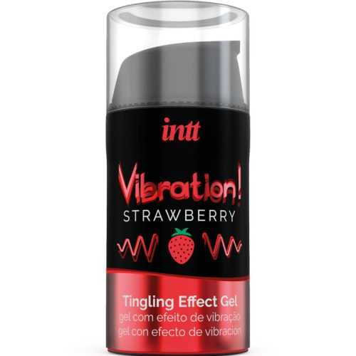 INTT - POTENTE ESTIMULANTE ÍNTIMO GEL VIBRADOR LIQUIDO FRESA 15 ML · INTT · Intensificador Orgasmos