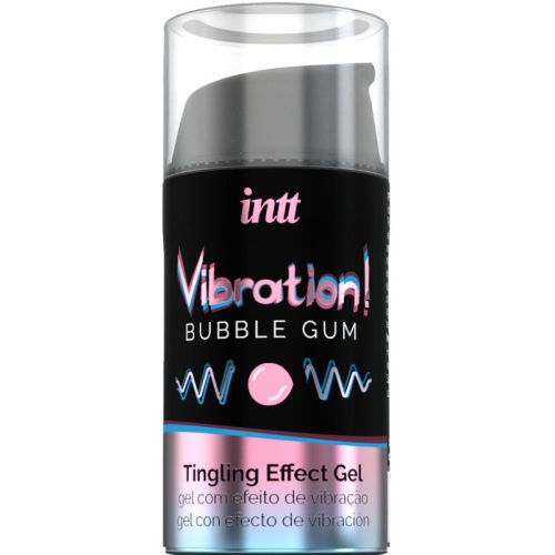 INTT - POTENTE ESTIMULANTE ÍNTIMO GEL VIBRADOR LIQUIDO CHICLE 15ML · INTT · Intensificador Orgasmos