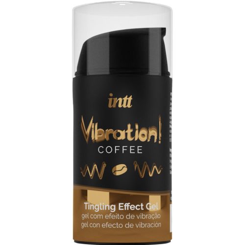 INTT - POTENTE ESTIMULANTE ÍNTIMO GEL VIBRADOR LIQUIDO CAFÉ 15ML · INTT · Intensificador Orgasmos
