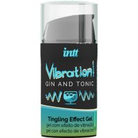 INTT - POTENTE ESTIMULANTE ÍNTIMO GEL VIBRADOR LIQUIDO GIN TONIC 15ML · INTT · Intensificador Orgasmos