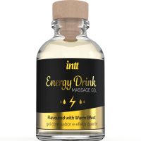 INTT MASSAGE ORAL SEX - GEL DE MASAJE CON SABOR A BEBIDA ENERGETÍCA Y EFECTO CALOR · INTT · MASAJE EFECTO CALOR