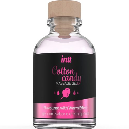 INTT MASSAGE  ORAL SEX - GEL DE MASAJE CON SABOR A ALGODÓN DE AZUCAR Y EFECTO CALOR · INTT · MASAJE EFECTO CALOR