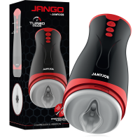 JAMYJOB - JANGO MASTURBADOR DE COMPRENSIÓN Y VIBRACIÓN · JAMYJOB · Masturbador Automático