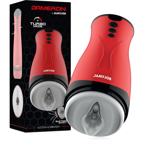JAMYJOB - MASTURBADOR DE SUCCIÓN Y VIBRACIÓN DAMERON · JAMYJOB · Vaginas con vibración