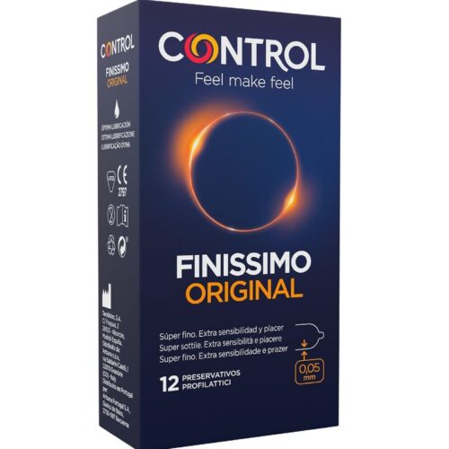 CONTROL - FINISSIMO PRESERVATIVOS 12 UNIDADES · CONTROL · Cajas de 4 a 24