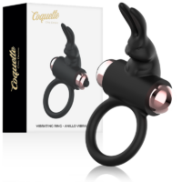 COQUETTE CHIC DESIRE - COCK RING ANILLO VIBRADOR NEGRO / GOLD · COQUETTE CHIC DESIRE · Anillos con Vibración