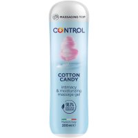 CONTROL - MASAJE GEL 3 EN 1 ALGODÓN DE AZÚCAR 200 ML · CONTROL · Con deliciosos Sabores