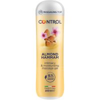 CONTROL - MASAJE GEL 3 EN 1 LECHE DE ALMENDRA 200 ML · CONTROL · Con deliciosos Sabores