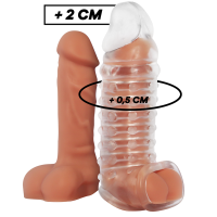 VIRILXL – EXTENSION Y FUNDA  DE PENE  V11 TRANSPARENTE
