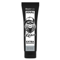BLACK HOLE - GEL BASE AGUA DILATACIÓN ANAL 150 ML · BLACK HOLE · ANAL CON RELAJANTE