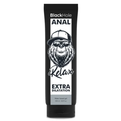 BLACK HOLE - GEL BASE AGUA DILATACIÓN ANAL 250 ML · BLACK HOLE · Anal