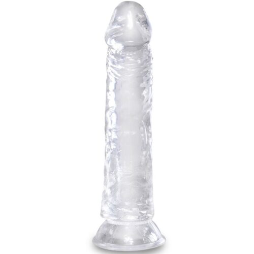 KING COCK – CLEAR PENE REALÍSTICO 19.7 CM TRANSPARENTE