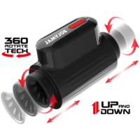 JAMYJOB - VORTEX MASTURBADOR TURBO CON EMPUJE Y ROTACIÓN 360 UP AND DOWN · JAMYJOB · Masturbador Automático