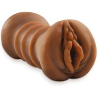 FETISH FANTASY EXTREME – MASTURBADOR REALÍSTICO DOBLE ENTRADA VAGINA  ANO MARRÓN