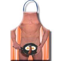 DIABLO PICANTE - DELANTAL HUEVOS FRITOS HOMBRE · DIVERTY SEX · Delantales