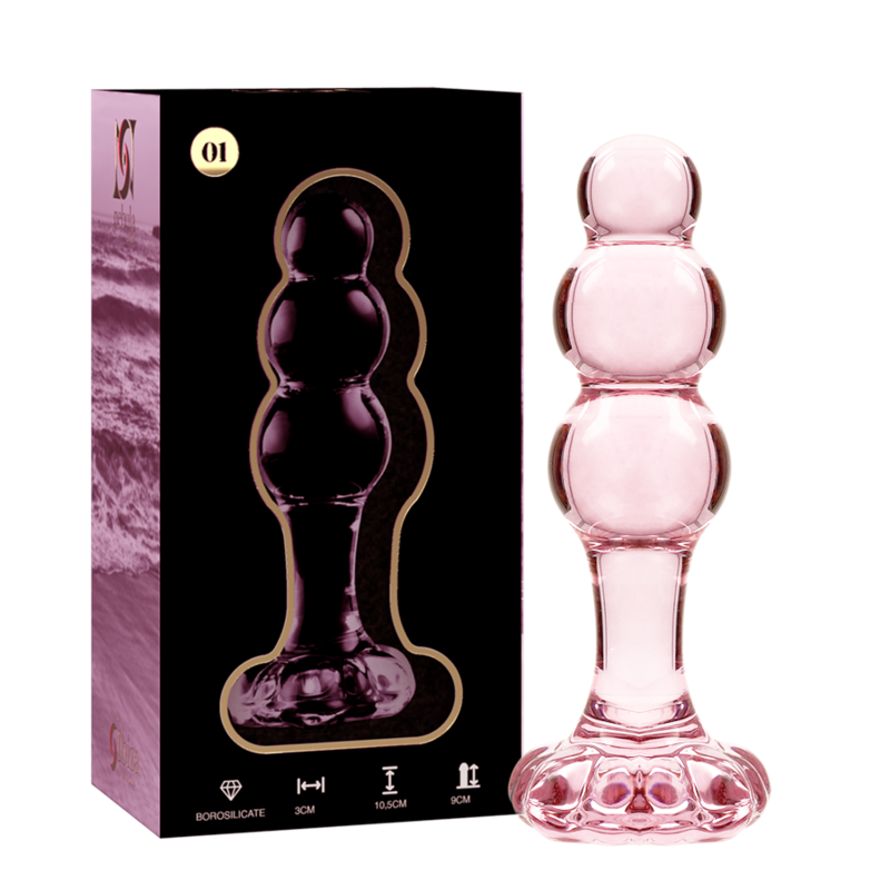 NEBULA SERIES BY IBIZA - MODELO 1 PLUG CRISTAL TRANSPARENTE 10.5 CM -O- 3 CM 2 NEBULA SERIES BY IBIZA - MODELO 1 PLUG CRISTAL TRANSPARENTE 10.5 CM -O- 3 CM - Imagen 2