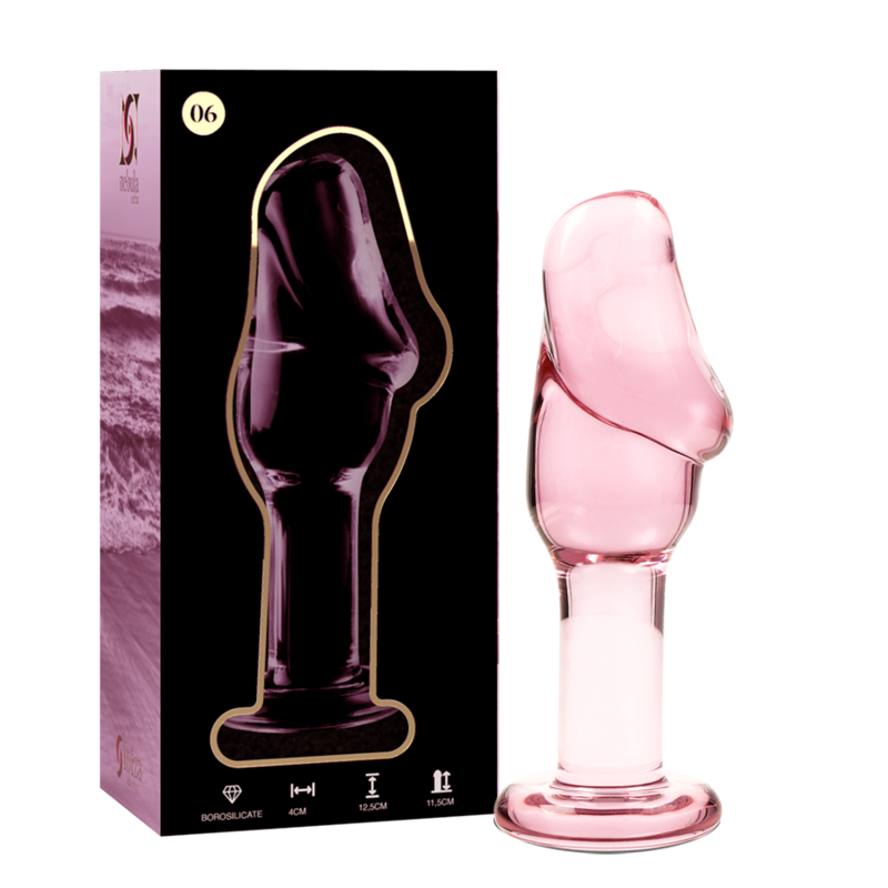 NEBULA SERIES BY IBIZA - MODELO 6 PLUG CRISTAL TRANSPARENTE 12.5 CM -O- 4 CM 2 NEBULA SERIES BY IBIZA - MODELO 6 PLUG CRISTAL TRANSPARENTE 12.5 CM -O- 4 CM - Imagen 2
