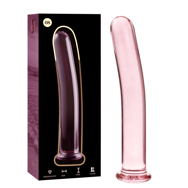NEBULA SERIES BY IBIZA - MODELO 8 DILDO CRISTAL TRANSPARENTE 14.5 CM -O- 2 CM 3 NEBULA SERIES BY IBIZA - MODELO 8 DILDO CRISTAL TRANSPARENTE 14.5 CM -O- 2 CM - Imagen 3