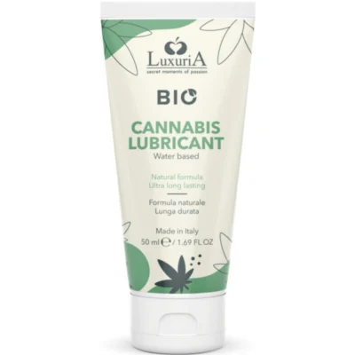 INTIMATELINE – LUXURIA BIO LUBRICANTE CANNABIS BASE AGUA 50 ML