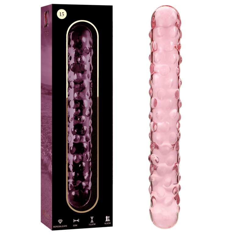 NEBULA SERIES BY IBIZA - MODELO 15 DILDO CRISTAL TRANSPARENTE 18.5 CM -O- 3 CM 4 NEBULA SERIES BY IBIZA - MODELO 15 DILDO CRISTAL TRANSPARENTE 18.5 CM -O- 3 CM - Imagen 4
