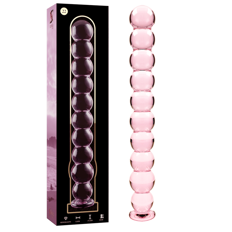 NEBULA SERIES BY IBIZA - MODELO 22 DILDO CRISTAL TRANSPARENTE 21.5 CM -O- 2.5 CM 2 NEBULA SERIES BY IBIZA - MODELO 22 DILDO CRISTAL TRANSPARENTE 21.5 CM -O- 2.5 CM - Imagen 2