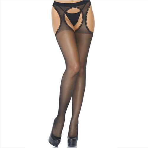 LEG AVENUE - MEDIAS DE LIGUERO TRANSPARENTE · LEG AVENUE · Medias con Liguero