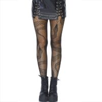 LEG AVENUE - MEDIAS DE RED SERPIENTES NEGRO · LEG AVENUE · Medias