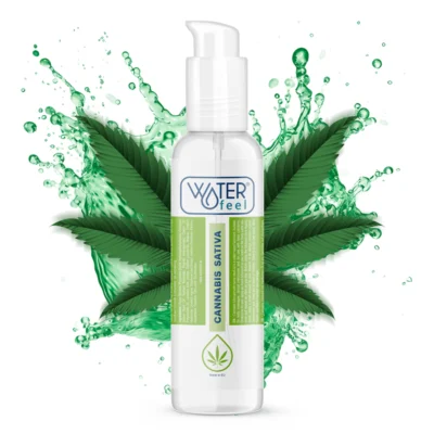 WATERFEEL - LUBRICANTE CANNABIS 150 ML · WATERFEEL · Con deliciosos Sabores
