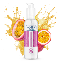 WATERFEEL - LUBRICANTE BASE AGUA FRUTA DE LA PASIÓN 175 ML · WATERFEEL · Con deliciosos Sabores