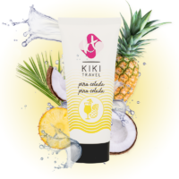 KIKÍ TRAVEL - LUBRICANTE SABOR A PIÑA COLADA 50 ML · KIKÍ TRAVEL · Con deliciosos Sabores