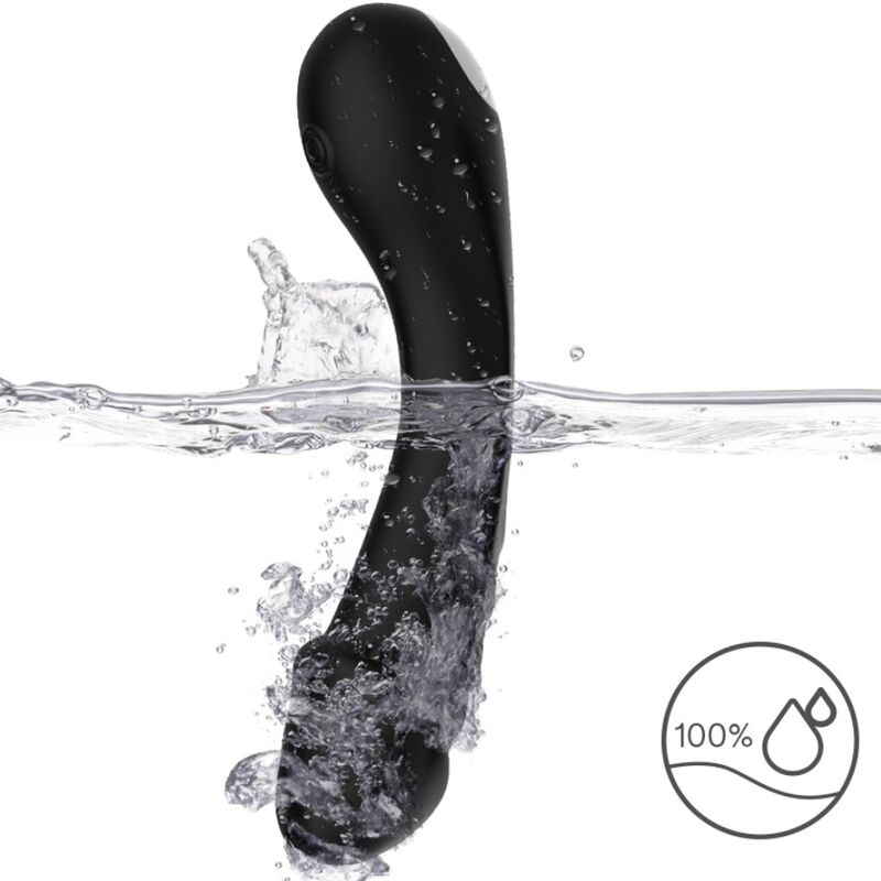 ARMONY - DILDO VIBRADOR PUNTO G SILICONA NEGRO 4 ARMONY - DILDO VIBRADOR PUNTO G SILICONA NEGRO - Imagen 4