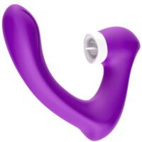 ARMONY - SECRETKISS ESTIMULADOR CON LENGUA CLITORIS VIBRADOR CURVO VIOLETA · ARMONY · SUCCIONADORES