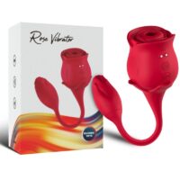 ARMONY - ROSA SUCCIONADOR DE CLÍTORIS  VIBRADOR 10 MODOS ROJO · ARMONY · SUCCIONADORES