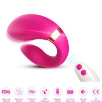 ARMONY - CRESCENT VIBRADOR PAREJA CONTROL REMOTO FUCSIA · ARMONY · Vibradores