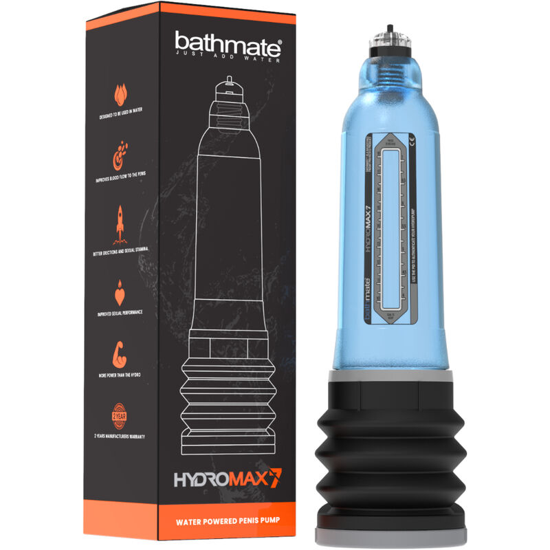 BATHMATE - HYDROMAX 7 BOMBA AUMENTO PENE AZUL 2 BATHMATE - HYDROMAX 7 BOMBA AUMENTO PENE AZUL - Imagen 2