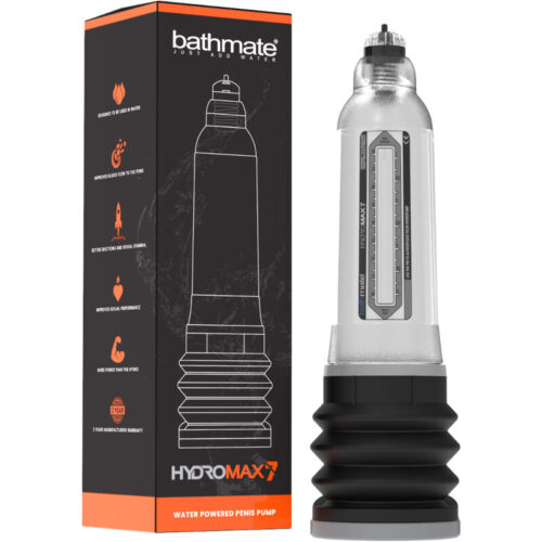 BATHMATE - HYDROMAX 7 BOMBA AUMENTO PENE TRANSPARENTE · BATHMATE · Bomba Alargadora Pene