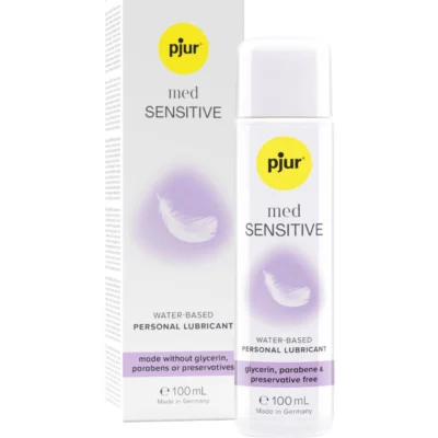 PJUR - MED SENSITIVE GLIDE LUBRICANTE BASE AGUA 100 ML · PJUR · BASE AGUA