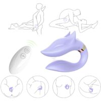 ARMONY - FOX VIBRADOR PAREJAS CONTROL REMOTO VIOLETA · ARMONY · Vibradores