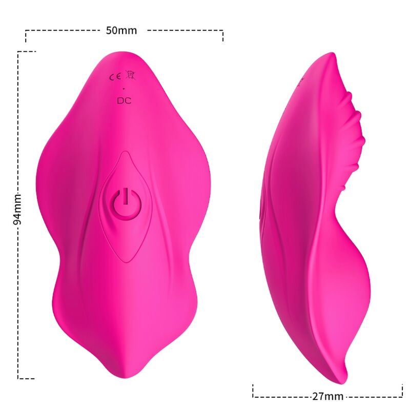 ARMONY - WHISPER PANTIES VIBRADOR CONTROL REMOTO FUCSIA 3 ARMONY - WHISPER PANTIES VIBRADOR CONTROL REMOTO FUCSIA - Imagen 3