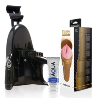 FLESHLIGHT - PINK LADY STAMINA TRAINING UNIT + UNIVERSAL LAUNCH + LUBRICANTE AQUA QUALITY 50 ML · FLESHLIGHT · Vaginas sin vi