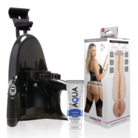 FLESHLIGHT - MIA MALKOVA BOSS LEVEL + UNIVERSAL LAUNCH + LUBRICANTE AQUA QUALITY 50 ML · FLESHLIGHT · Masturbador Ano sin vib
