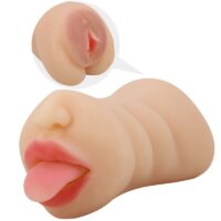 CRAZY BULL - SARAH MASTUBADOR EN FORMA DE VAGINA DOBLE ENTRADA · CRAZY BULL · Vaginas sin vibración