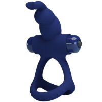 PRETTY LOVE – LUCHITO DOBLE ANILLO VIBRADOR RABBIT AZUL