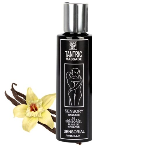 EROS-ART - ACEITE MASAJE TÁNTRICO NATURAL Y AFRODISÍACO VAINILLA 100 ML · EROS-ART · Aceites con Sabores