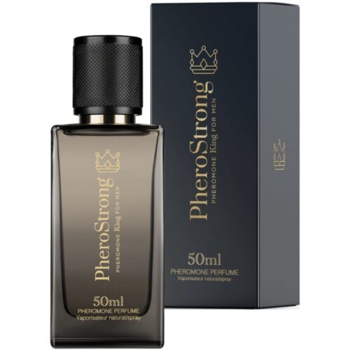 PHEROSTRONG - PERFUME CON FEROMONAS KING PARA HOMBRE 50 ML · PHEROSTRONG · Perfumes Feromonas Masculinas