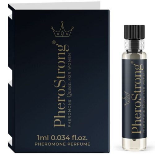 PHEROSTRONG - PERFUME CON FEROMONAS QUEEN PARA MUJER 1 ML · PHEROSTRONG · Perfumes Feromonas Femeninas