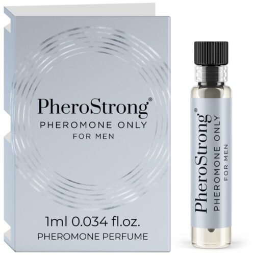 PHEROSTRONG - PERFUME CON FEROMONAS ONLY PARA HOMBRE 1 ML · PHEROSTRONG · Perfumes Feromonas Masculinas