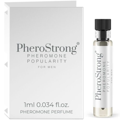 PHEROSTRONG - PERFUME CON FEROMONAS POPULARITY PARA HOMBRE 1 ML · PHEROSTRONG · Perfumes Feromonas Masculinas